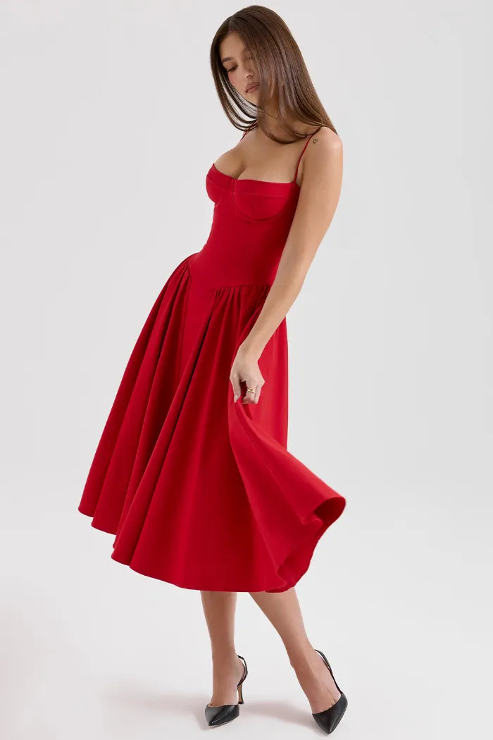vestidos  vestido midi vestido elegante vestido casual
Veliara store Veliara moldeadores shein vestidos  vestido fiesta vestido sencillo vestido para graduacion vestido rojo vestido con corset
