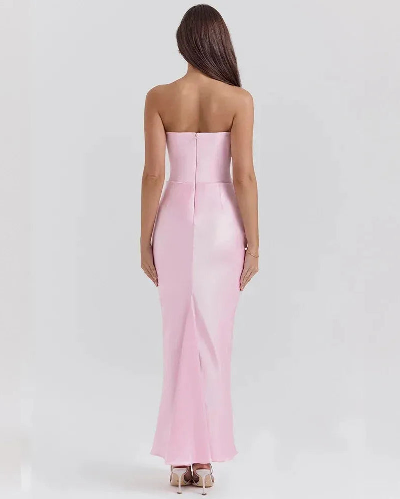 vestidos  vestido largo vestido elegante 
Veliara store Veliara moldeadores shein vestidos vestido rosa  vestido sencillo vestido sexy vestido con corset vestido graduacion vestido fiesta