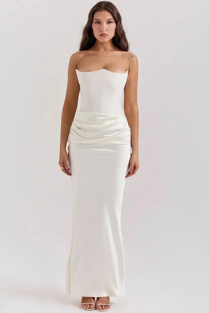 vestidos  vestido largo vestido elegante 
Veliara store Veliara moldeadores shein vestidos vestido blanco  vestido sencillo vestido sexy vestido con corset vestido novia vestido fiesta