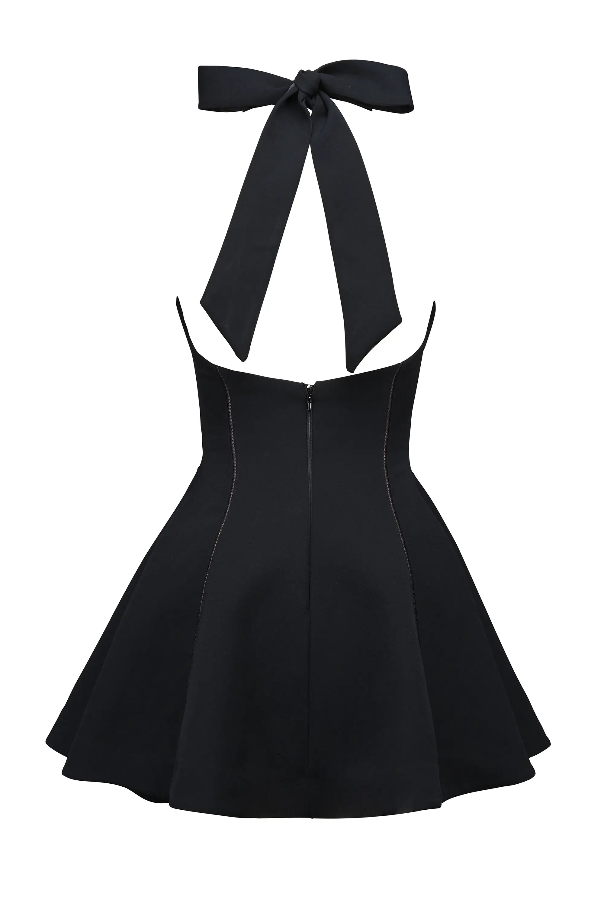 Vestido corto elegante
Vestido de fiesta corto
Vestido con escote asimétrico
Vestido con lazo en la espalda
Vestido para eventos formales
Vestido color negro
Moda femenina elegante
Vestido para bodas y celebraciones